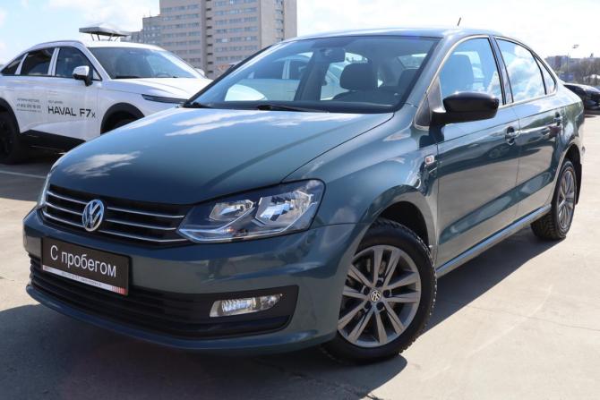 Volkswagen Polo V Рестайлинг с пробегом 2019 года, цена 1 349 000 рублей, 80000 км, седан, Автокод Объявления
