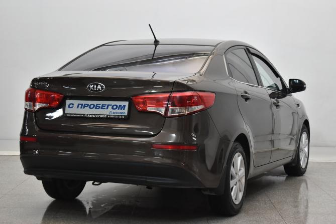 Kia Rio III Рестайлинг с пробегом 2015 года, цена 1 130 000 рублей, 108716 км, седан, Автокод Объявления
