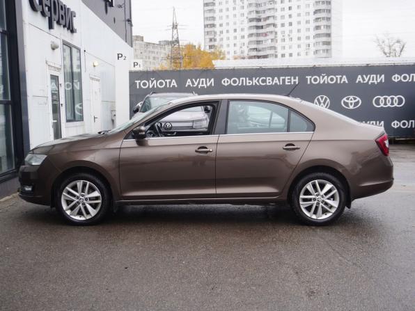 Skoda Rapid I Рестайлинг с пробегом 2017 года, цена 1 218 000 рублей, 123894 км, лифтбек, Автокод Объявления
