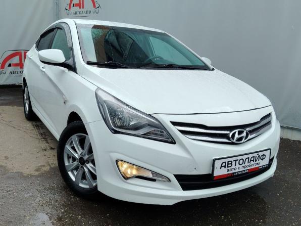 Hyundai Solaris I Рестайлинг с пробегом 2015 года, цена 829 000 рублей, 77402 км, седан, Автокод Объявления
