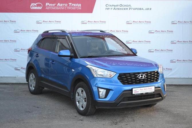 Hyundai Creta I Рестайлинг с пробегом 2020 года, цена 1 990 000 рублей, 55860 км, внедорожник, Автокод Объявления