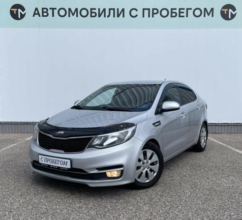 Kia Rio III Рестайлинг с пробегом 2017 года, цена 1 158 900 рублей, 65126 км, седан, Автокод Объявления