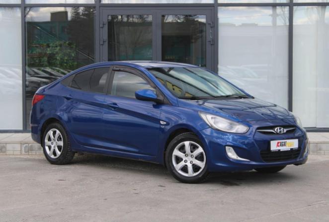 Hyundai Solaris I с пробегом 2013 года, цена 630 000 рублей, 308575 км, седан, Автокод Объявления