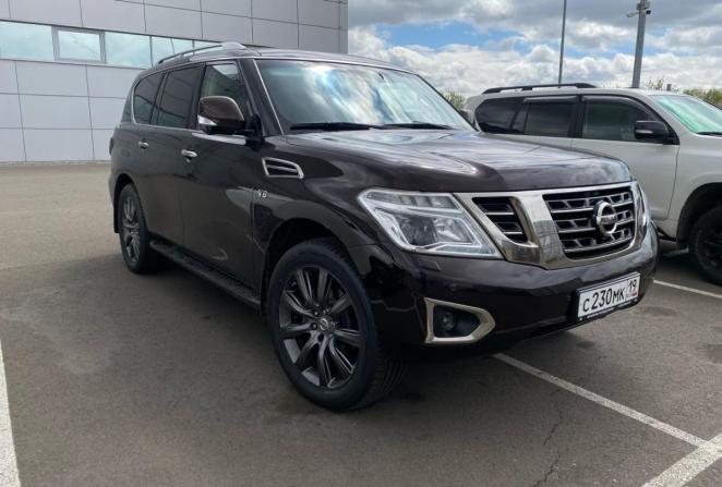 Nissan Patrol VI (Y62) Рестайлинг с пробегом 2014 года, цена 2 470 000 рублей, 230036 км, внедорожник, Автокод Объявления