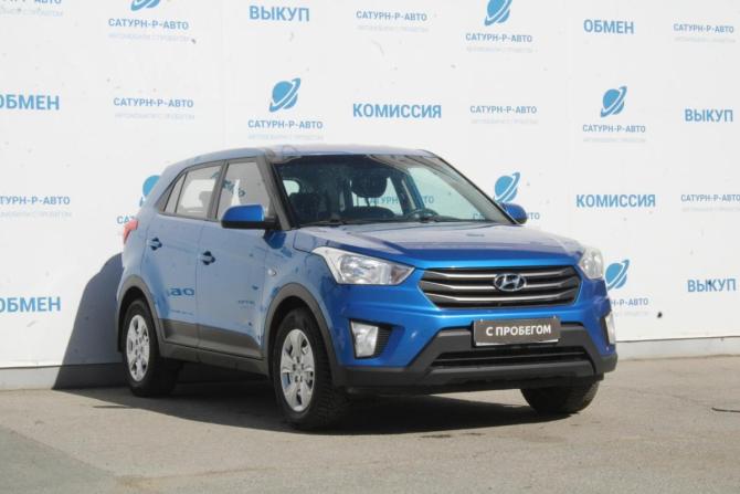 Hyundai Creta I с пробегом 2019 года, цена 1 600 000 рублей, 99000 км, внедорожник, Автокод Объявления