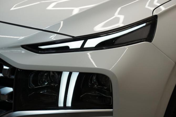 Hyundai Santa Fe IV Рестайлинг с пробегом 2021 года, цена 4 099 000 рублей, 77082 км, внедорожник, Автокод Объявления