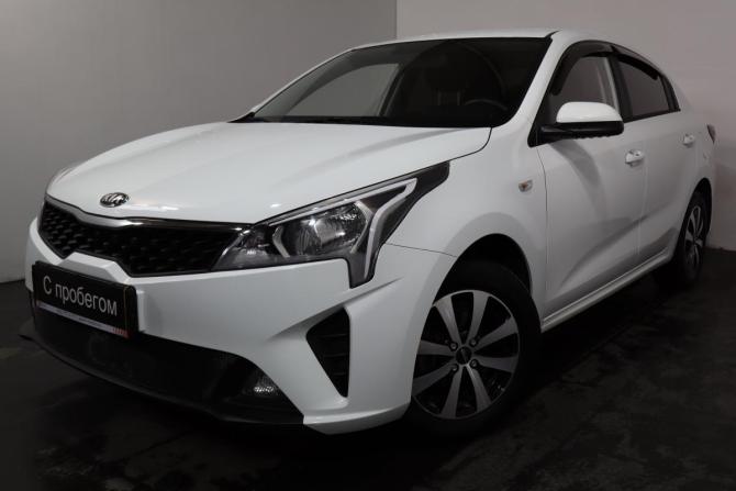 Kia Rio IV Рестайлинг с пробегом 2020 года, цена 1 649 000 рублей, 35000 км, седан, Автокод Объявления
