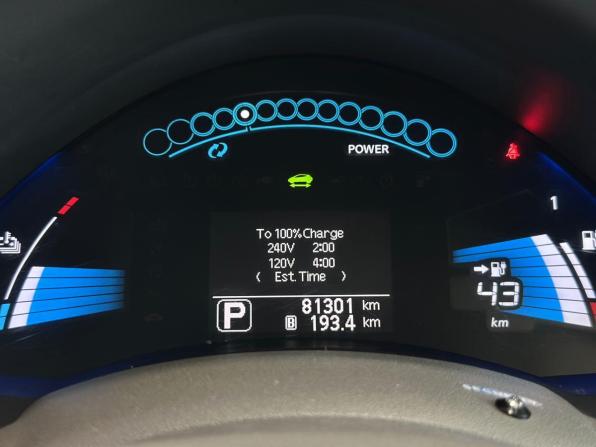 Nissan Leaf I (ZE0/AZE0) с пробегом 2012 года, цена 790 000 рублей, 81296 км, хэтчбек, Автокод Объявления