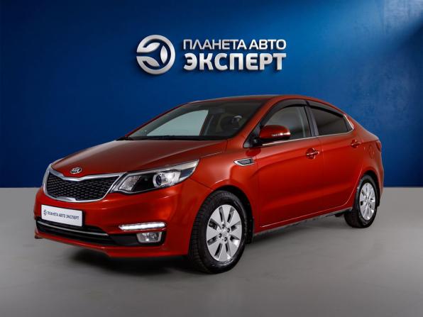 Kia Rio III Рестайлинг с пробегом 2016 года, цена 1 120 000 рублей, 121574 км, седан, Автокод Объявления