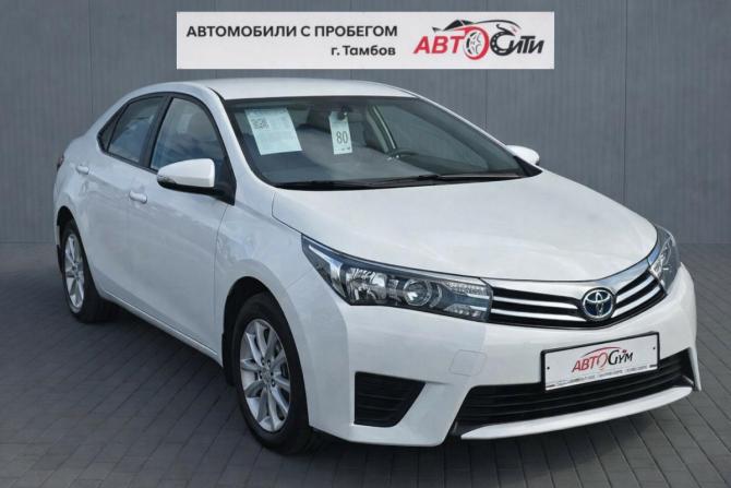 Toyota Corolla XI (E160 E170 E180) с пробегом 2013 года, цена 1 640 000 рублей, 69572 км, седан, Автокод Объявления