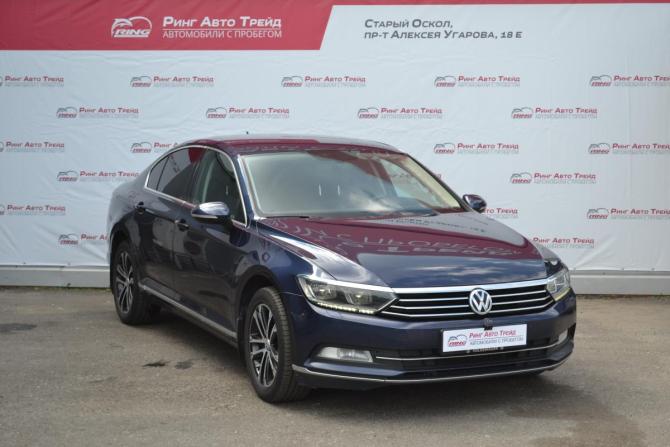 Volkswagen Passat B8 с пробегом 2015 года, цена 1 350 000 рублей, 283254 км, седан, Автокод Объявления