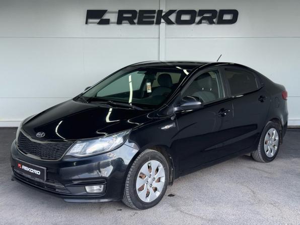 Kia Rio III Рестайлинг с пробегом 2016 года, цена 949 000 рублей, 123476 км, седан, Автокод Объявления