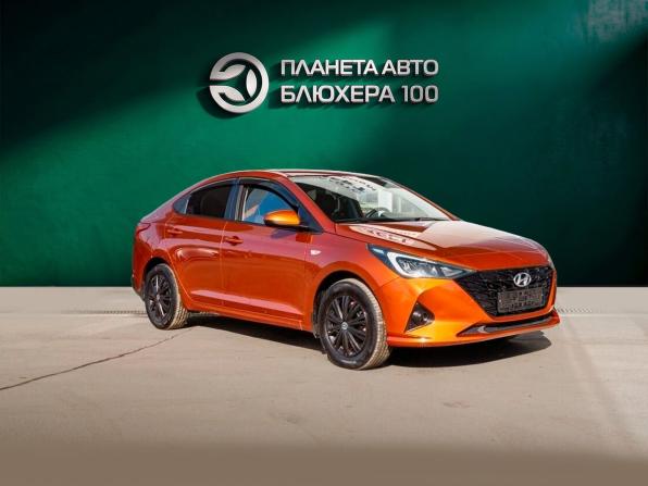Hyundai Solaris II Рестайлинг с пробегом 2021 года, цена 1 380 000 рублей, 131213 км, седан, Автокод Объявления
