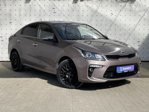Kia Rio IV с пробегом 2018 года, цена 1 300 000 рублей, 128126 км, седан, Автокод Объявления