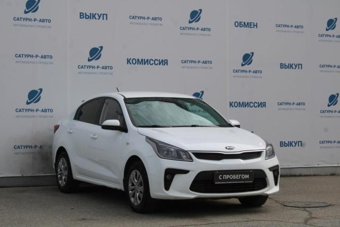 Kia Rio IV с пробегом 2018 года, цена 1 150 000 рублей, 126000 км, седан, Автокод Объявления