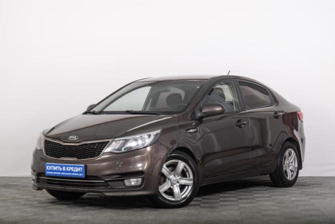 Kia Rio III Рестайлинг с пробегом 2015 года, цена 879 000 рублей, 207000 км, седан, Автокод Объявления
