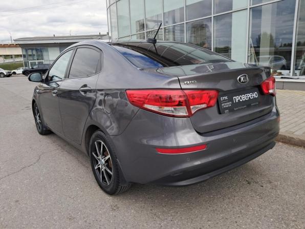 Kia Rio III Рестайлинг с пробегом 2017 года, цена 1 206 000 рублей, 100213 км, седан, Автокод Объявления