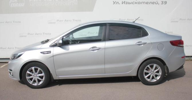 Kia Rio III Рестайлинг с пробегом 2016 года, цена 890 000 рублей, 178209 км, седан, Автокод Объявления
