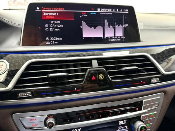 BMW 7 серии VI (G11/G12) Рестайлинг с пробегом 2020 года, цена 7 595 000 рублей, 22935 км, седан, Автокод Объявления