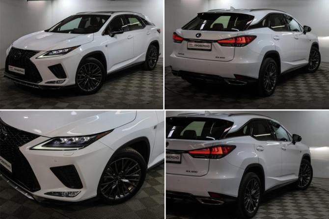 Lexus RX IV Рестайлинг с пробегом 2019 года, цена 5 444 000 рублей, 45500 км, внедорожник, Автокод Объявления