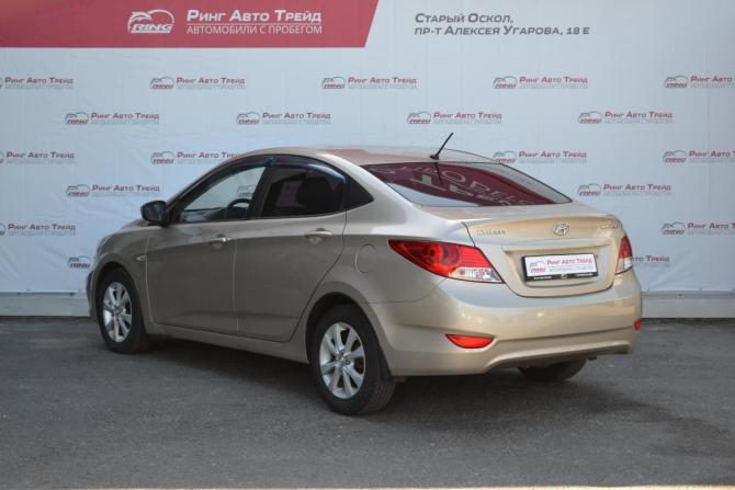 Hyundai Solaris I с пробегом 2011 года, цена 630 000 рублей, 243222 км, седан, Автокод Объявления