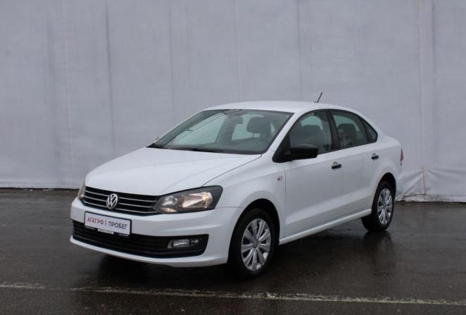 Volkswagen Polo V Рестайлинг с пробегом 2019 года, цена 1 290 000 рублей, 87242 км, седан, Автокод Объявления