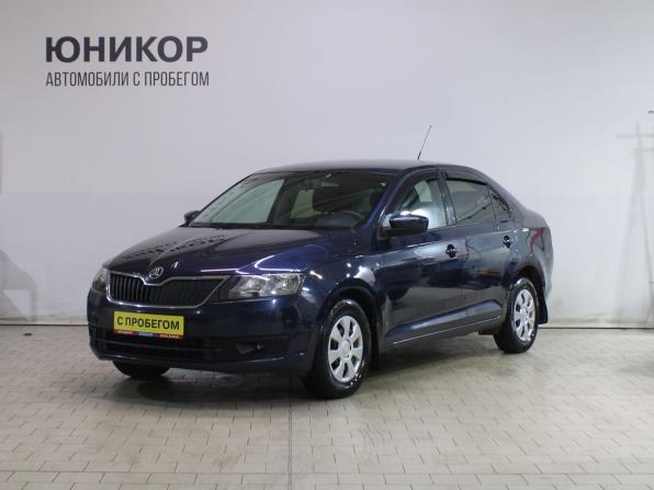 Skoda Rapid I с пробегом 2017 года, цена 1 159 000 рублей, 66025 км, лифтбек, Автокод Объявления