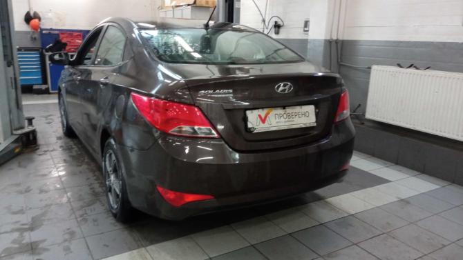 Hyundai Solaris I Рестайлинг с пробегом 2016 года, цена 930 000 рублей, 140529 км, седан, Автокод Объявления