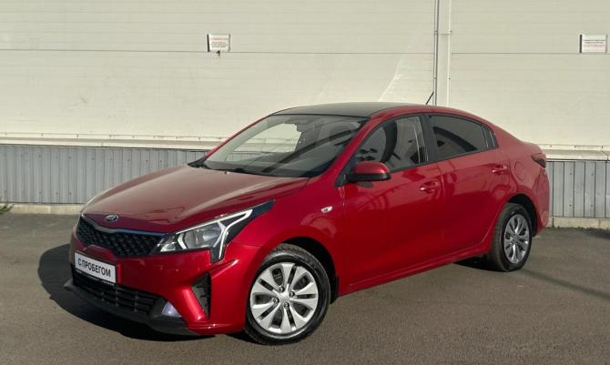 Kia Rio IV Рестайлинг с пробегом 2020 года, цена 1 175 000 рублей, 143173 км, седан, Автокод Объявления