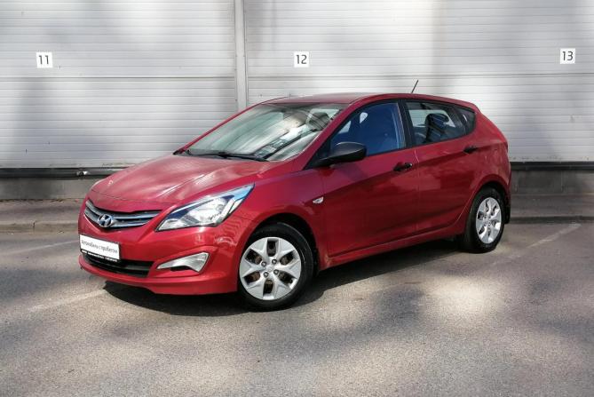 Hyundai Solaris I Рестайлинг с пробегом 2015 года, цена 729 000 рублей, 106884 км, хэтчбек, Автокод Объявления