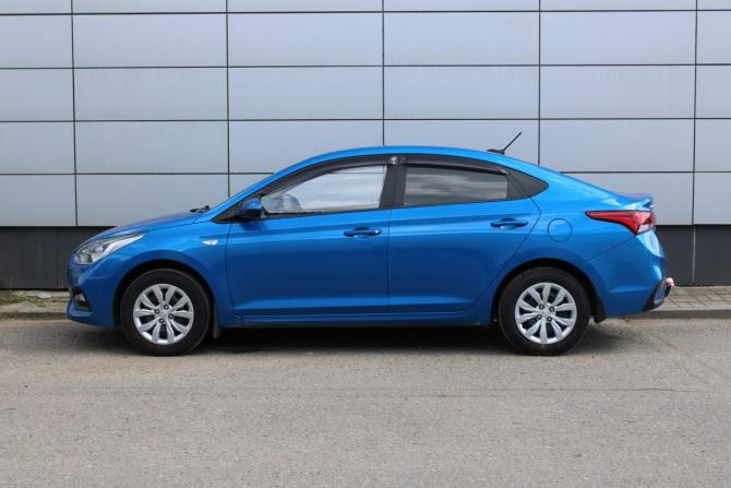 Hyundai Solaris II с пробегом 2017 года, цена 1 145 000 рублей, 135681 км, седан, Автокод Объявления