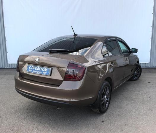 Skoda Rapid I Рестайлинг с пробегом 2019 года, цена 1 280 000 рублей, 72000 км, лифтбек, Автокод Объявления