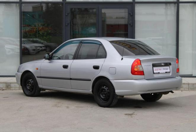 Hyundai Accent II с пробегом 2007 года, цена 460 000 рублей, 84200 км, седан, Автокод Объявления