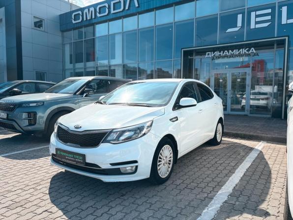 Kia Rio III Рестайлинг с пробегом 2016 года, цена 844 000 рублей, 123720 км, седан, Автокод Объявления