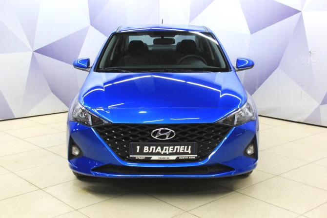Hyundai Solaris II Рестайлинг с пробегом 2021 года, цена 1 635 200 рублей, 60031 км, седан, Автокод Объявления
