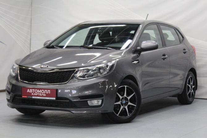 Kia Rio III Рестайлинг с пробегом 2017 года, цена 990 000 рублей, 141554 км, хэтчбек, Автокод Объявления