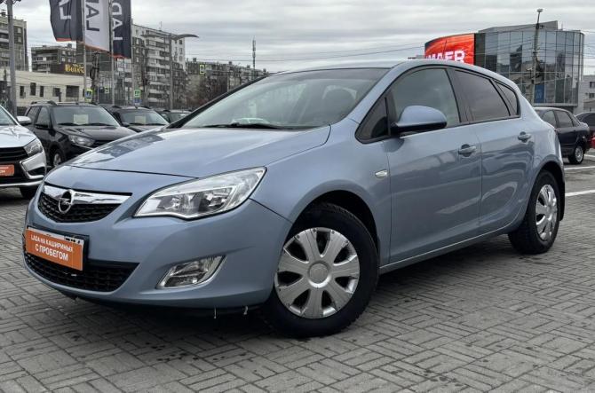 Opel Astra J с пробегом 2012 года, цена 530 000 рублей, 207000 км, хэтчбек, Автокод Объявления