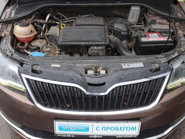 Skoda Rapid I Рестайлинг с пробегом 2019 года, цена 1 429 000 рублей, 123000 км, лифтбек, Автокод Объявления