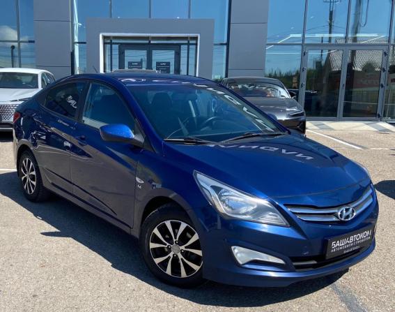 Hyundai Solaris I Рестайлинг с пробегом 2016 года, цена 890 000 рублей, 224341 км, седан, Автокод Объявления