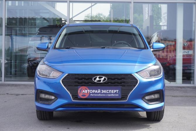 Hyundai Solaris II с пробегом 2017 года, цена 1 249 000 рублей, 95907 км, седан, Автокод Объявления