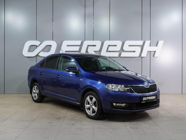 Skoda Rapid I Рестайлинг с пробегом 2018 года, цена 1 309 000 рублей, 91756 км, лифтбек, Автокод Объявления