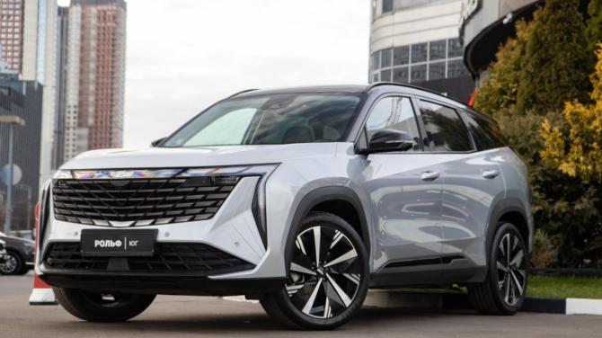 Geely Atlas II с пробегом 2024 года, цена 2 788 000 рублей, 51333 км, внедорожник, Автокод Объявления