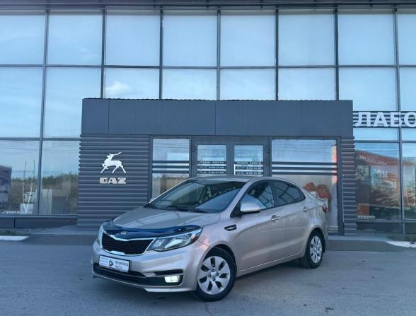 Kia Rio III Рестайлинг с пробегом 2015 года, цена 1 095 000 рублей, 177887 км, седан, Автокод Объявления