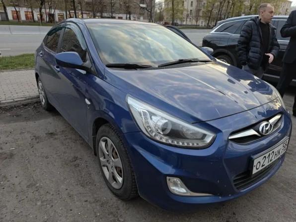 Hyundai Solaris I с пробегом 2013 года, цена 485 000 рублей, 216893 км, седан, Автокод Объявления