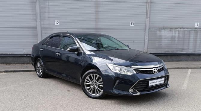 Toyota Camry VII (XV50) Рестайлинг с пробегом 2016 года, цена 1 759 000 рублей, 231007 км, седан, Автокод Объявления