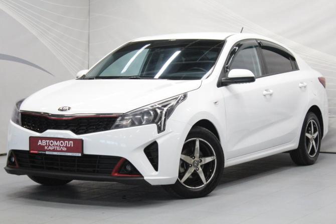 Kia Rio IV Рестайлинг с пробегом 2021 года, цена 1 449 000 рублей, 107359 км, седан, Автокод Объявления