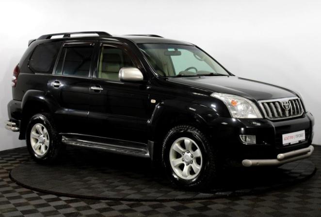 Toyota Land Cruiser Prado 120 Series Рестайлинг с пробегом 2008 года, цена 1 650 000 рублей, 412461 км, внедорожник, Автокод Объявления