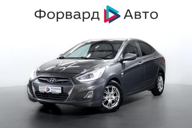 Hyundai Solaris I с пробегом 2014 года, цена 949 000 рублей, 213617 км, седан, Автокод Объявления
