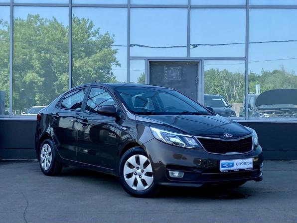 Kia Rio III Рестайлинг с пробегом 2015 года, цена 1 179 000 рублей, 117434 км, седан, Автокод Объявления