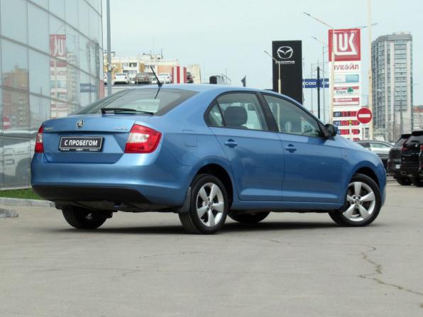Skoda Rapid I с пробегом 2015 года, цена 1 150 000 рублей, 122980 км, лифтбек, Автокод Объявления